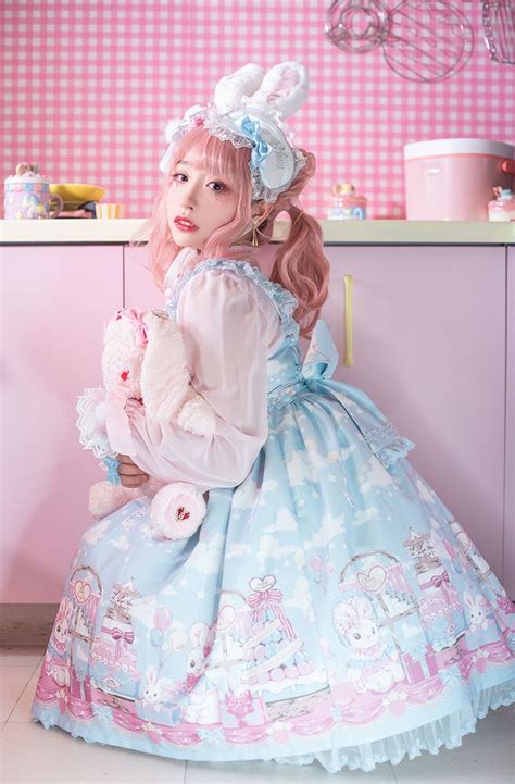 Cute Pastel Kawaii Dress for Trendy Outfits